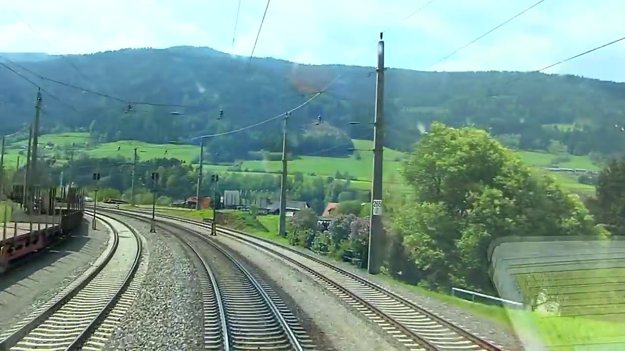 🇦🇹 Führerstandsmitfahrt Bruck a. d. Mur - Villach Hbf - Cab Ride [HD] - ÖBB 1116