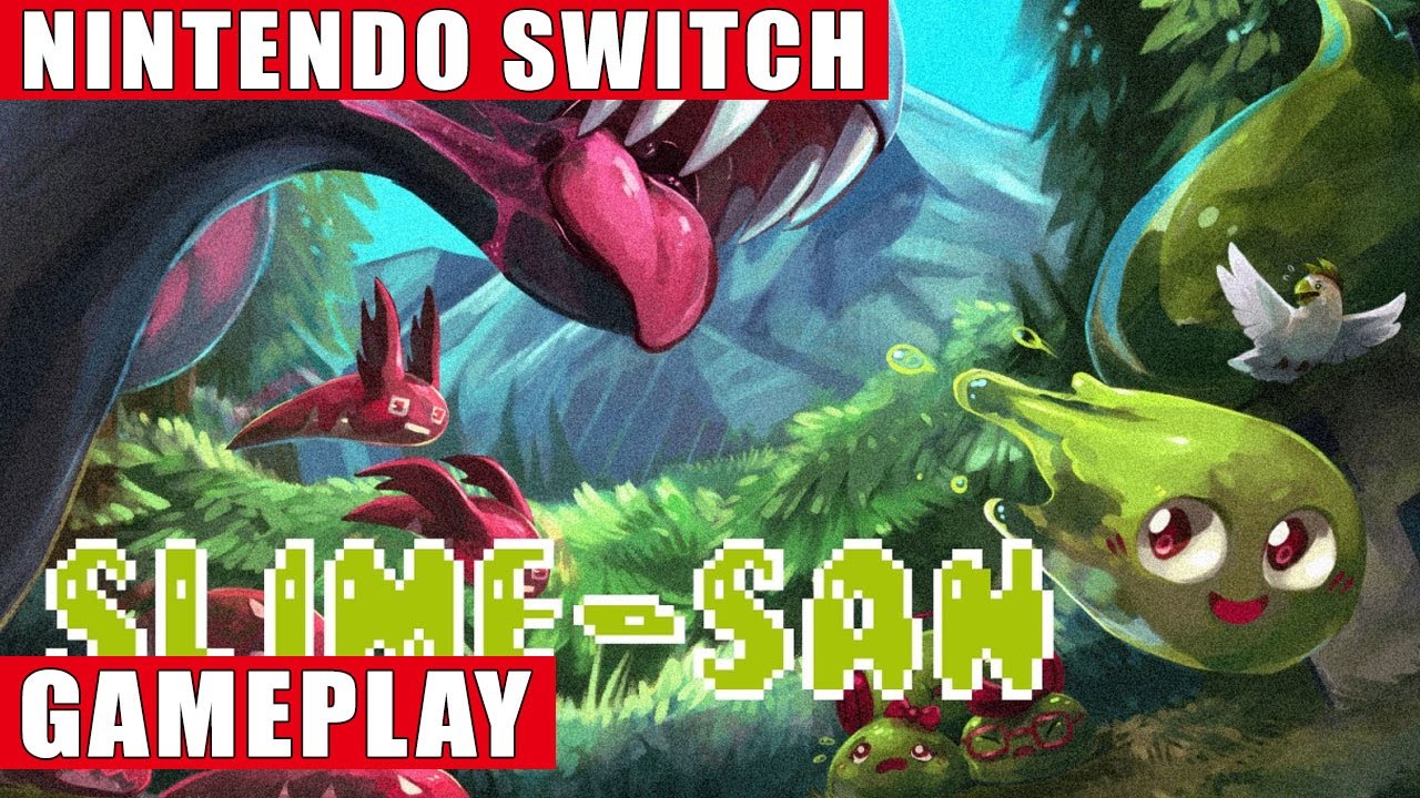 Slime-san Nintendo Switch Gameplay