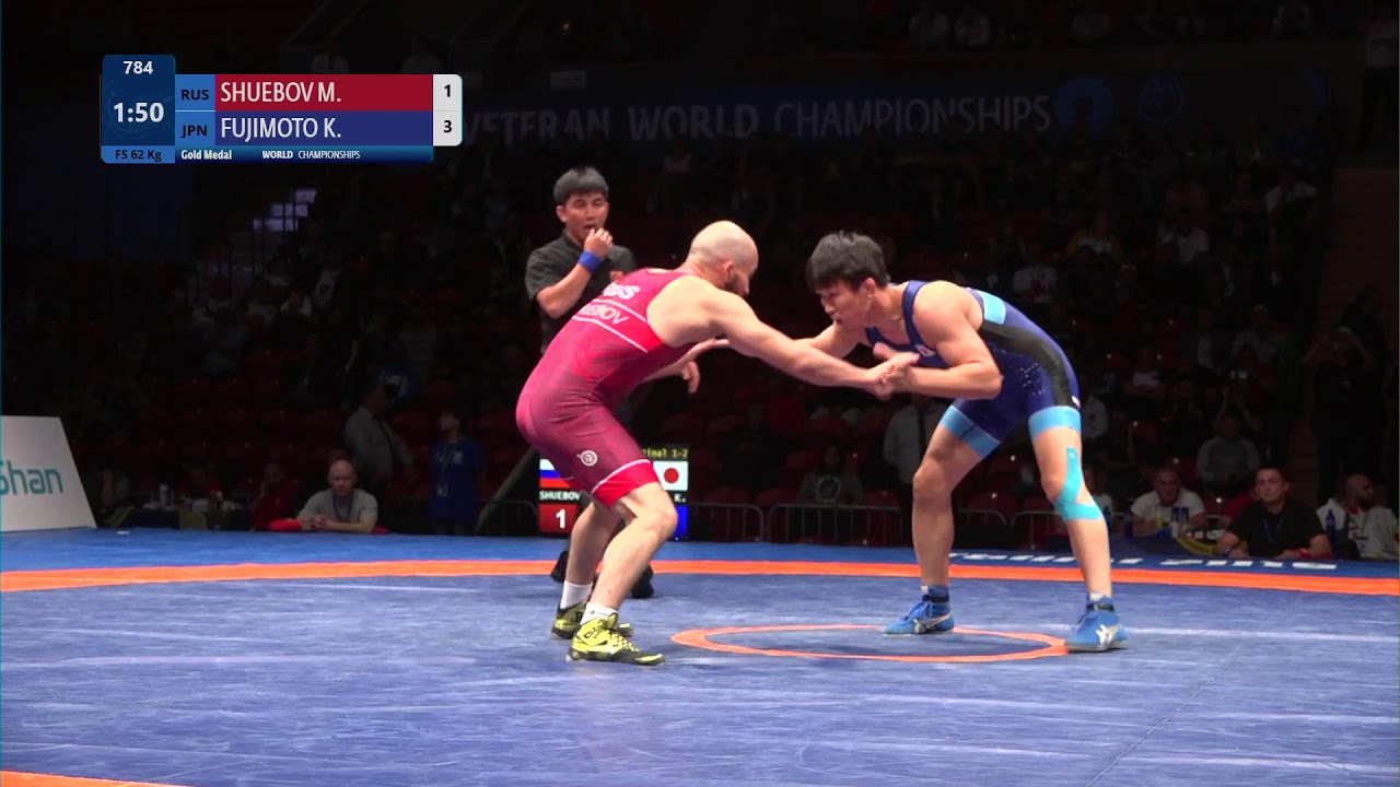 GOLD FS - 62 kg: M. SHUEBOV (RUS) v. K. FUJIMOTO (JPN)