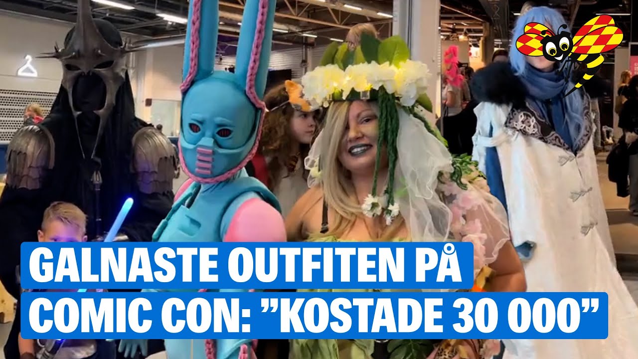 Galnaste outfitsen på Comic con: ”Kostade 30 000”