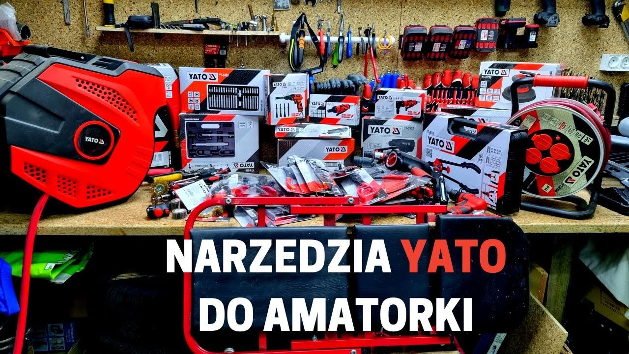 YATO moje najlepsze narzędzia do amatorskiego garażu.