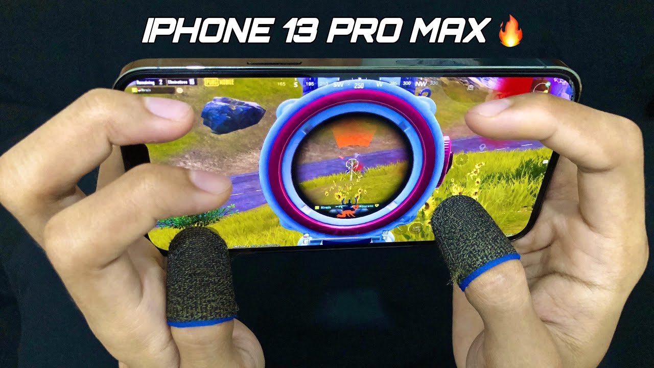 iPhone 13 Pro Max HANDCAM 🔥/  HD+Extreme Graphics Settings 😍/ iOS 18.4 PUBG TEST in 2025