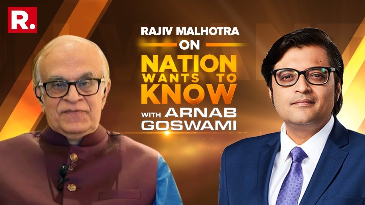 'Snakes In The Ganga' Author Rajiv Malhotra Speaks To Arnab Goswami On Nation Wants To Know
