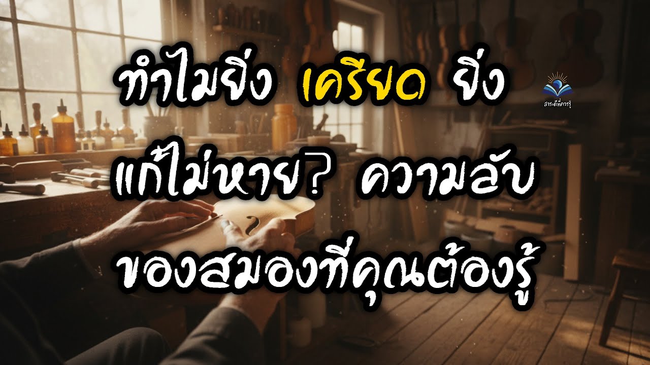 นี่คือสิ่งที่คนส่วนใหญ่ไม่เคยรู้เกี่ยวกับสมองของตัวเอง! | สาระดีที่ควรรู้ EP.89