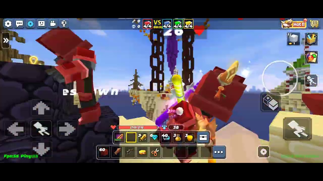 My POV in BLOCKMANGO (3 min in a lobby ✌️😭)