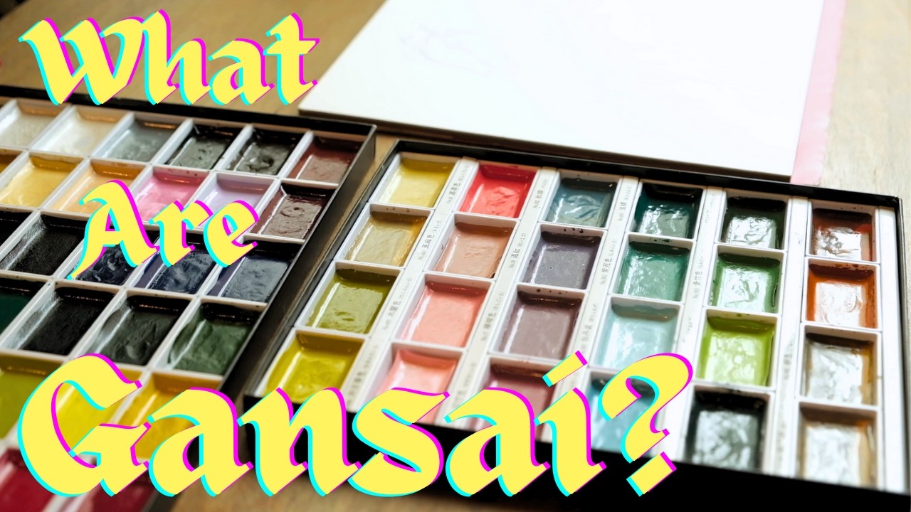 What are Gansai Paints?