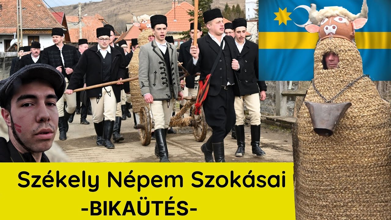 BIKAÜTÉS🐃🪓 Nagykászonban. EGYEDI FARSANGI HAGYOMÁNY. -SzNSz 18.rész -
