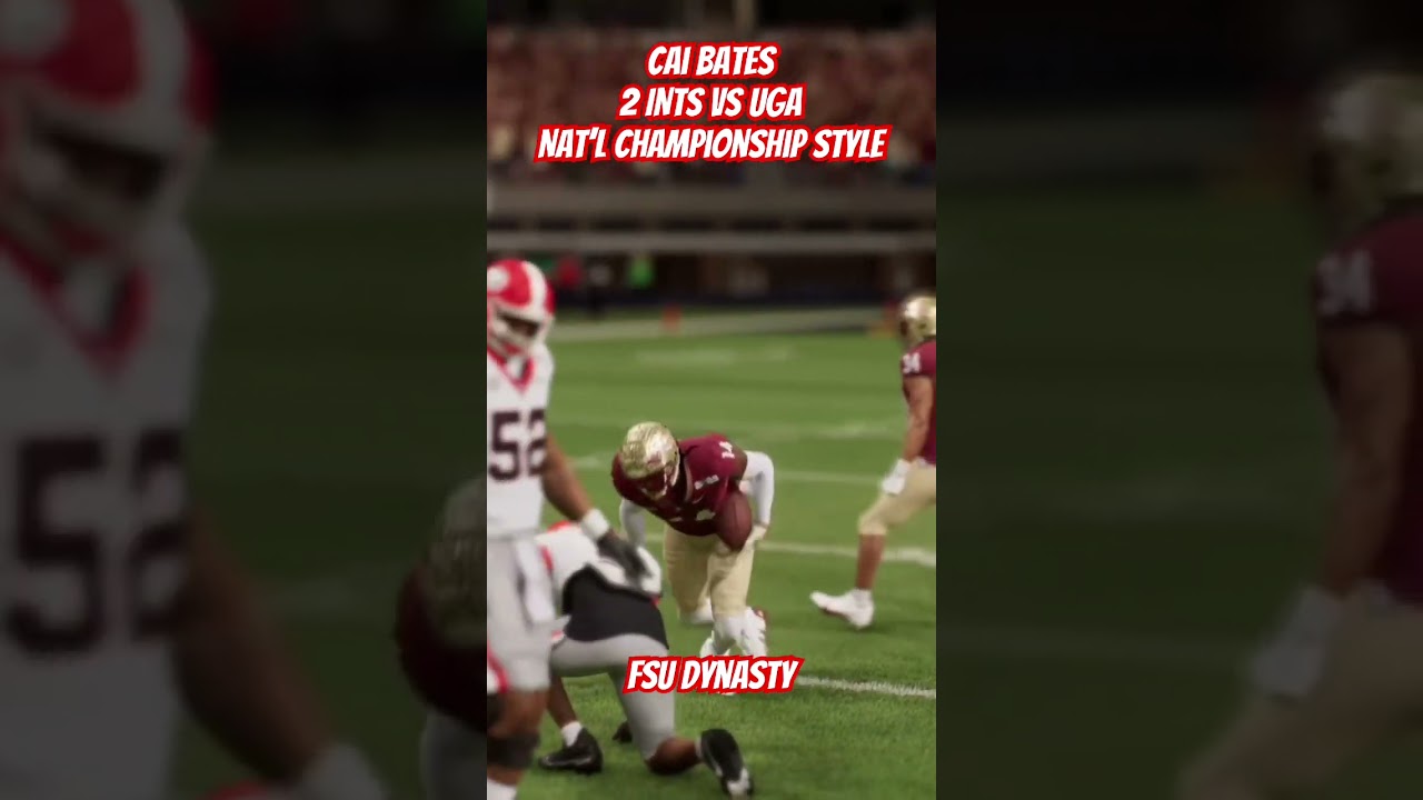 Cai Bates graduated with a National Championship #qb1991gaming #FSU