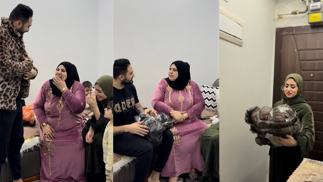 لما حماتك تكون عندك وانتي طالبه اوردر أون لاين