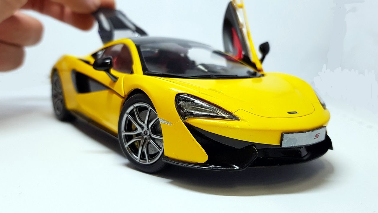 Mclaren 570S легкая сборка - 1/24 - производитель REVELL
