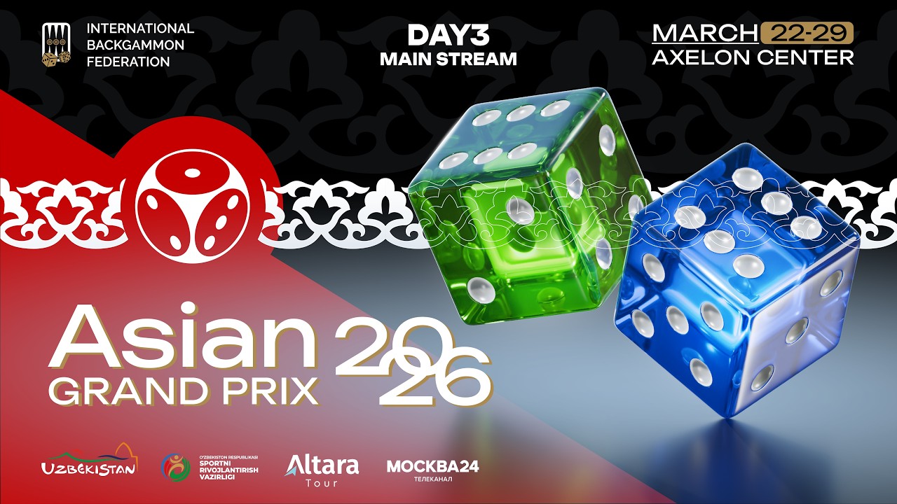 Asian Grand Prix (1st Series). Main table. Day 3