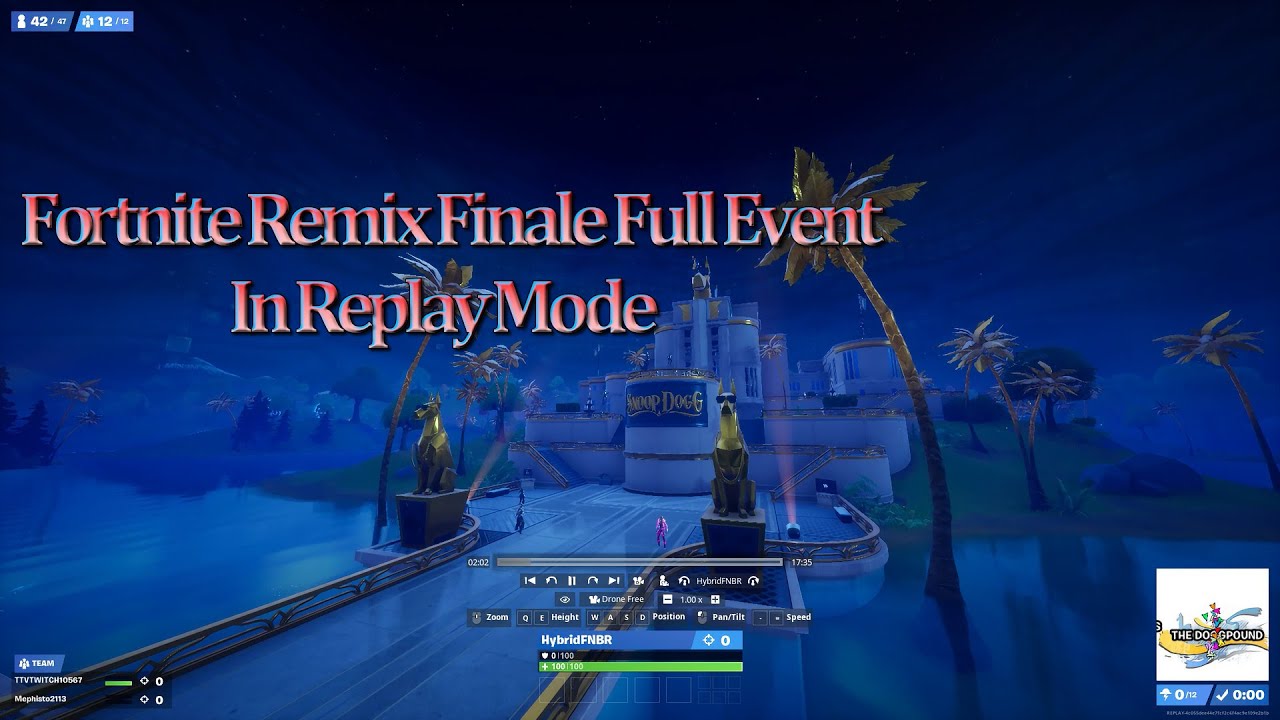 Fortnite Remix Finale Full Event In Replay Mode