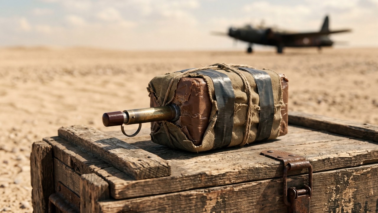 The Lewis Bomb That Burned 24 Planes Before the Jeeps Arrived