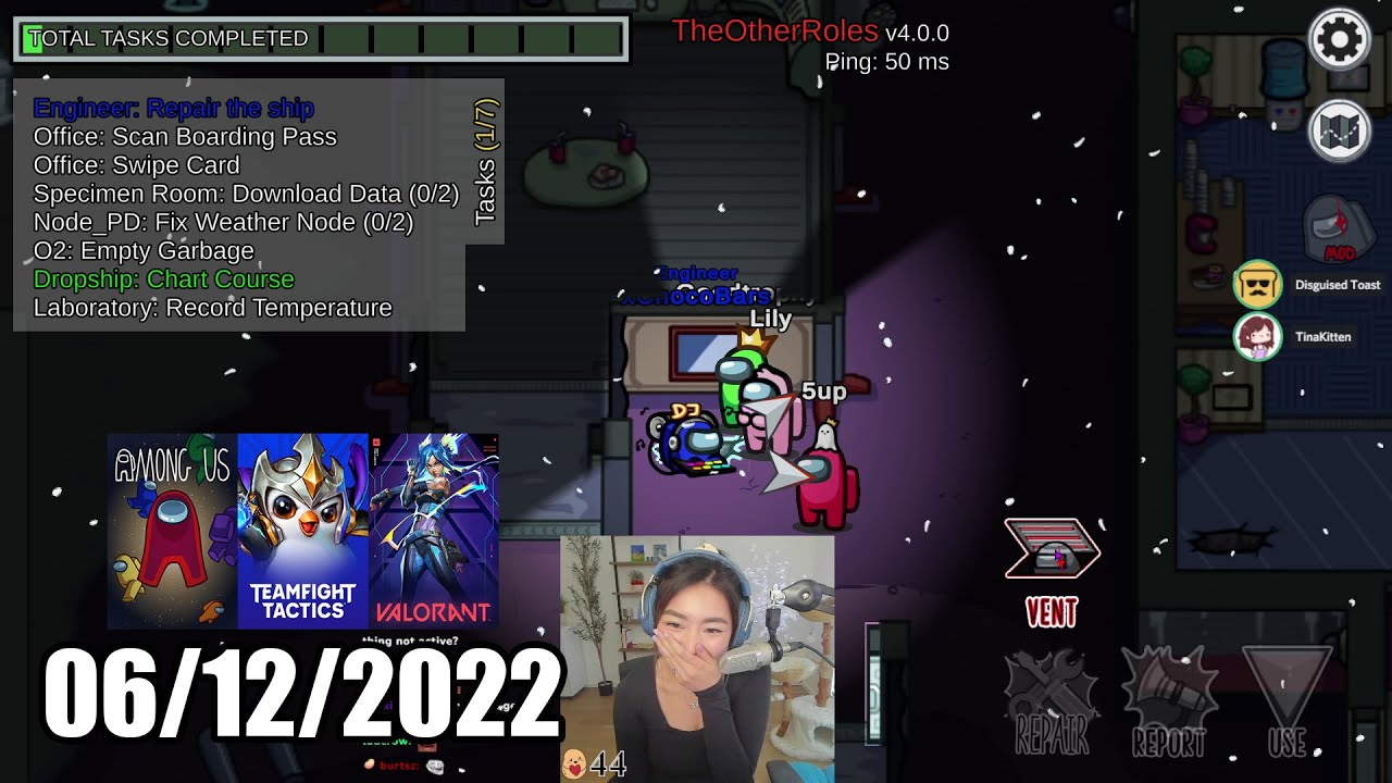 Multitasking Sussy Sundays & TFT Ranked | Among Us, Teamfight Tactics & Valorant | xChocoBars