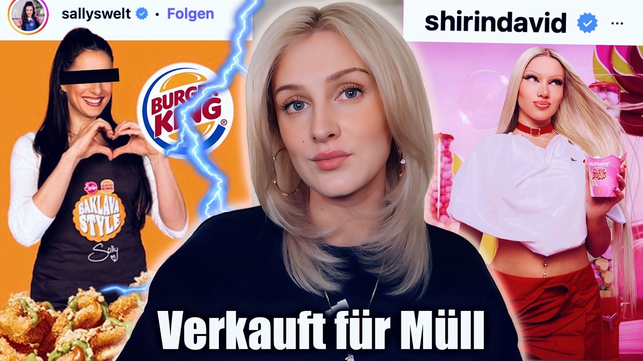 Fett im Geschäft – wie Influencer sich fürs Fast Food verscherbeln