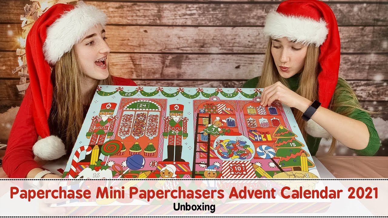 Paperchase Advent Calendar 2021 For Mini Paperchasers | Testing & Unboxing