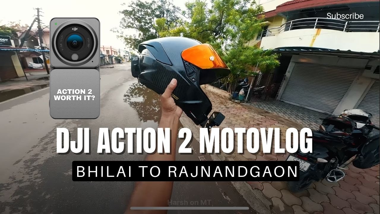 Is DJI Action 2 Worth It ? Camera Test | POV Bhilai to Rajnandgaon