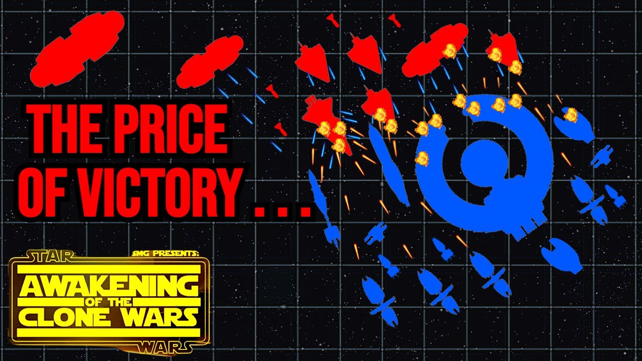 Star Wars: Clone Wars, OUTNUMBERED... SUFFERING HEAVY CASUALTIES! ( Empire at War AOTCW ) EP7