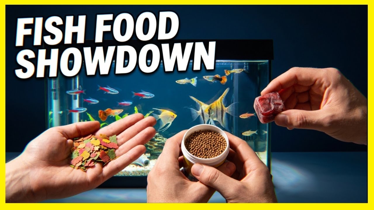 Best fish food: flakes, pellets, or alternatives?