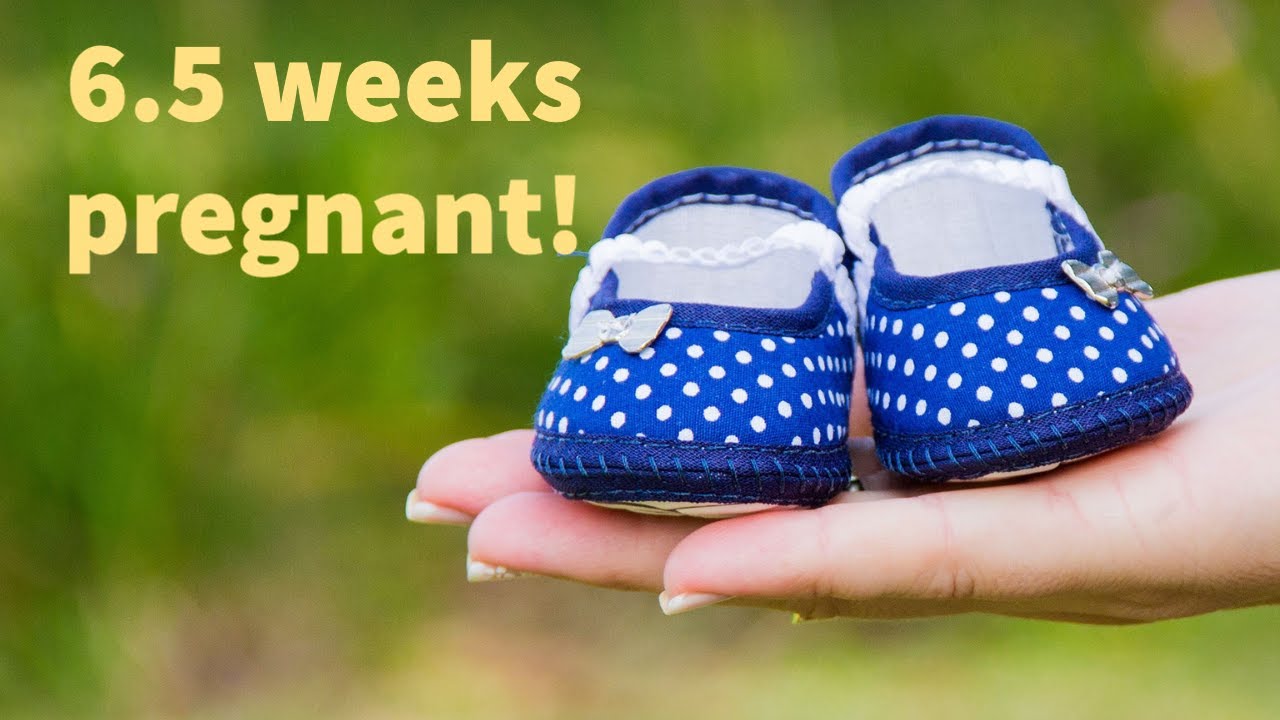 6.5 weeks pregnant!