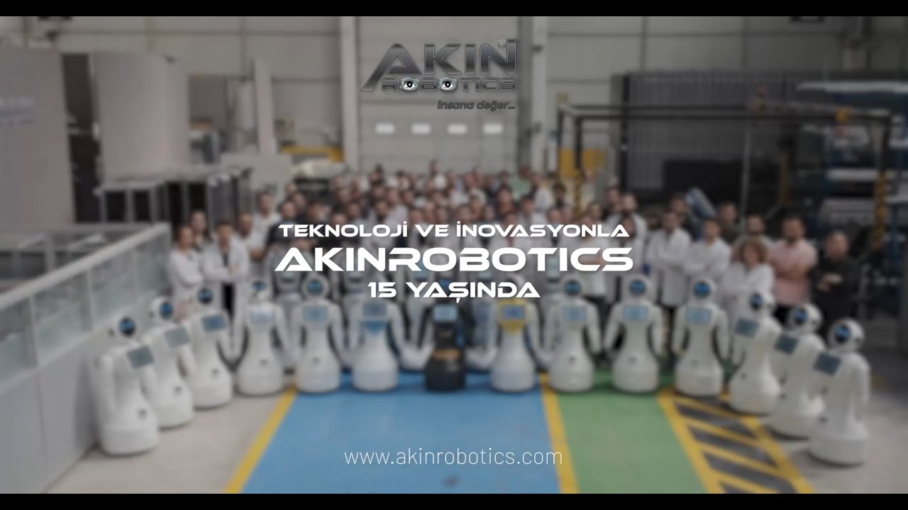 With technology and innovation, AKINROBOTICS is 15 Years Old!