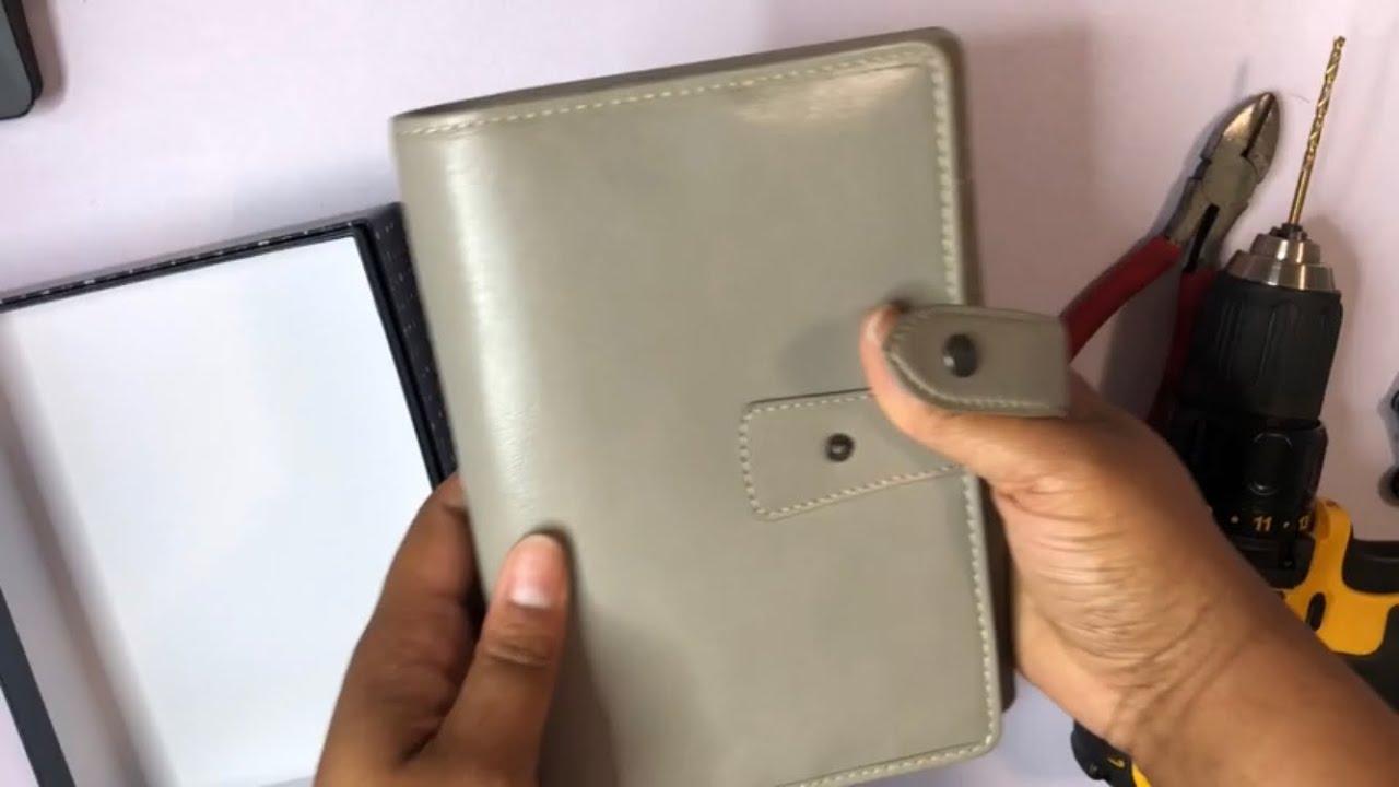 Let’s Unbox and Dering My Personal Stone Filofax Malden