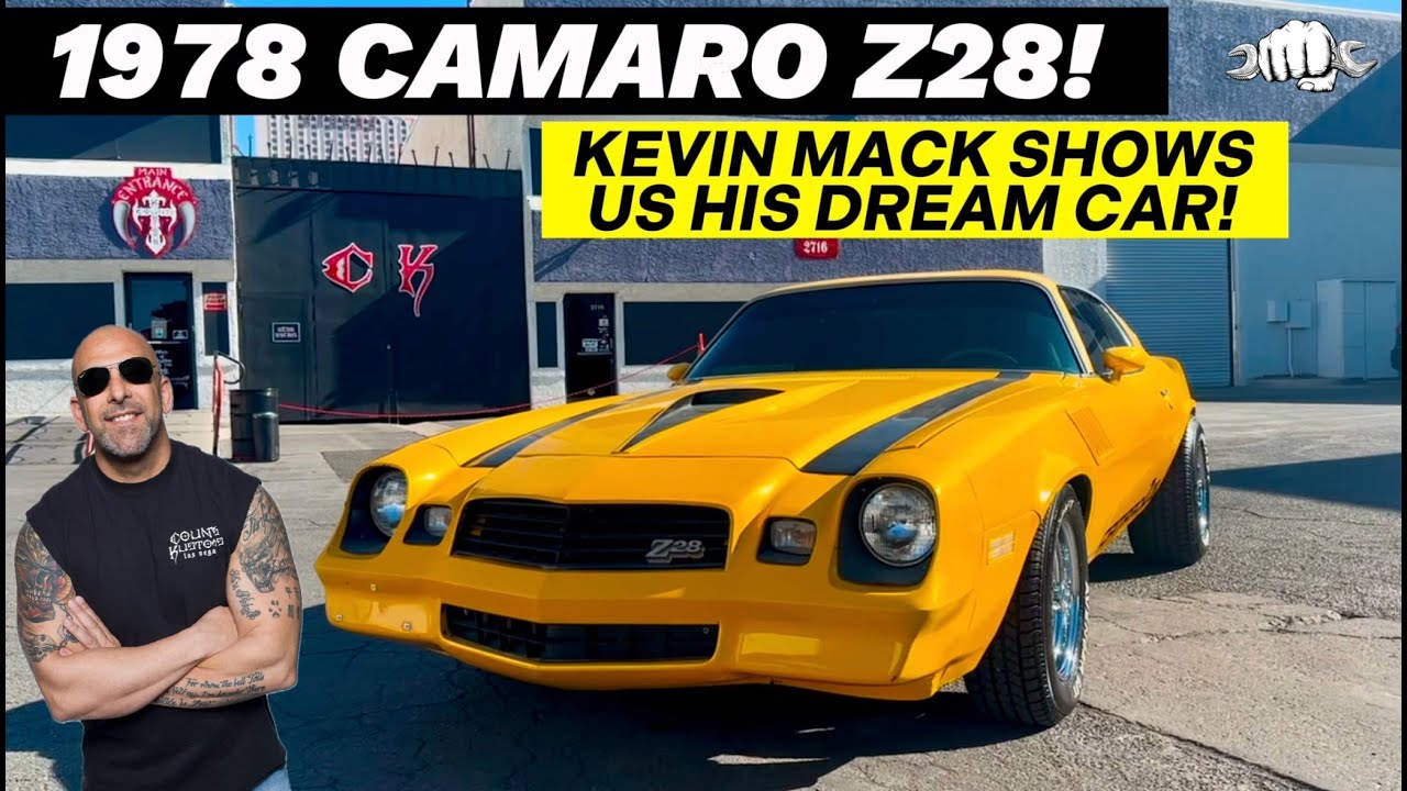 1978 CAMARO Z28! Kevin Mack From 'Counting Cars' Shows Us His Dream Car!