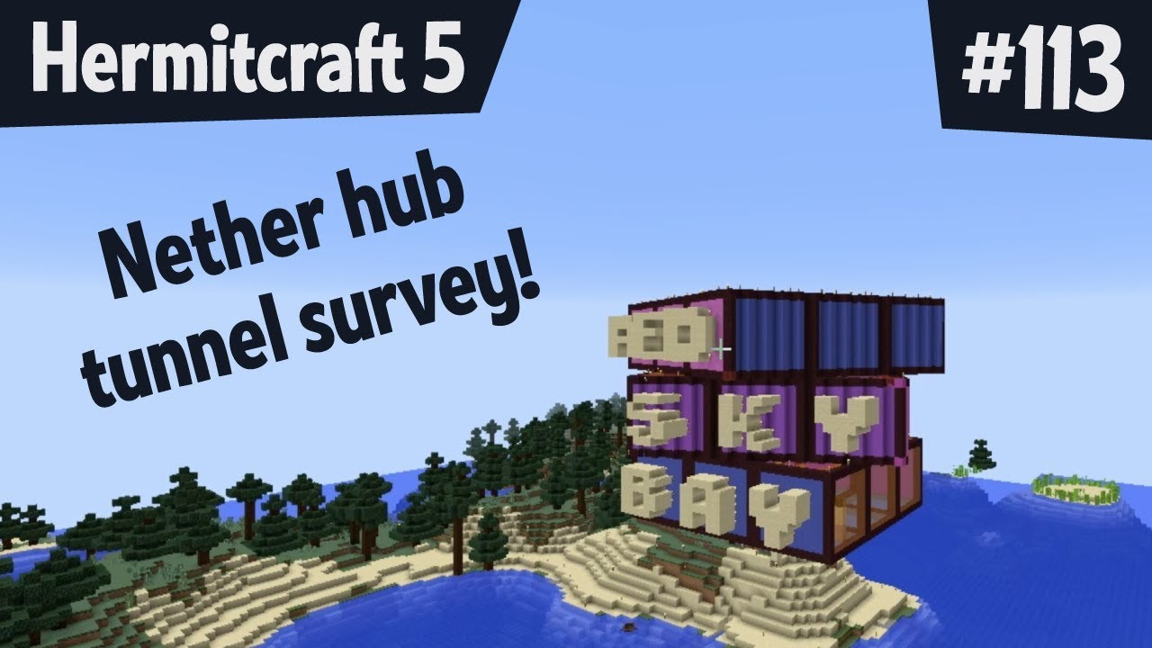 Personal Nether Hub Survey — Hermitcraft 5 ep 113