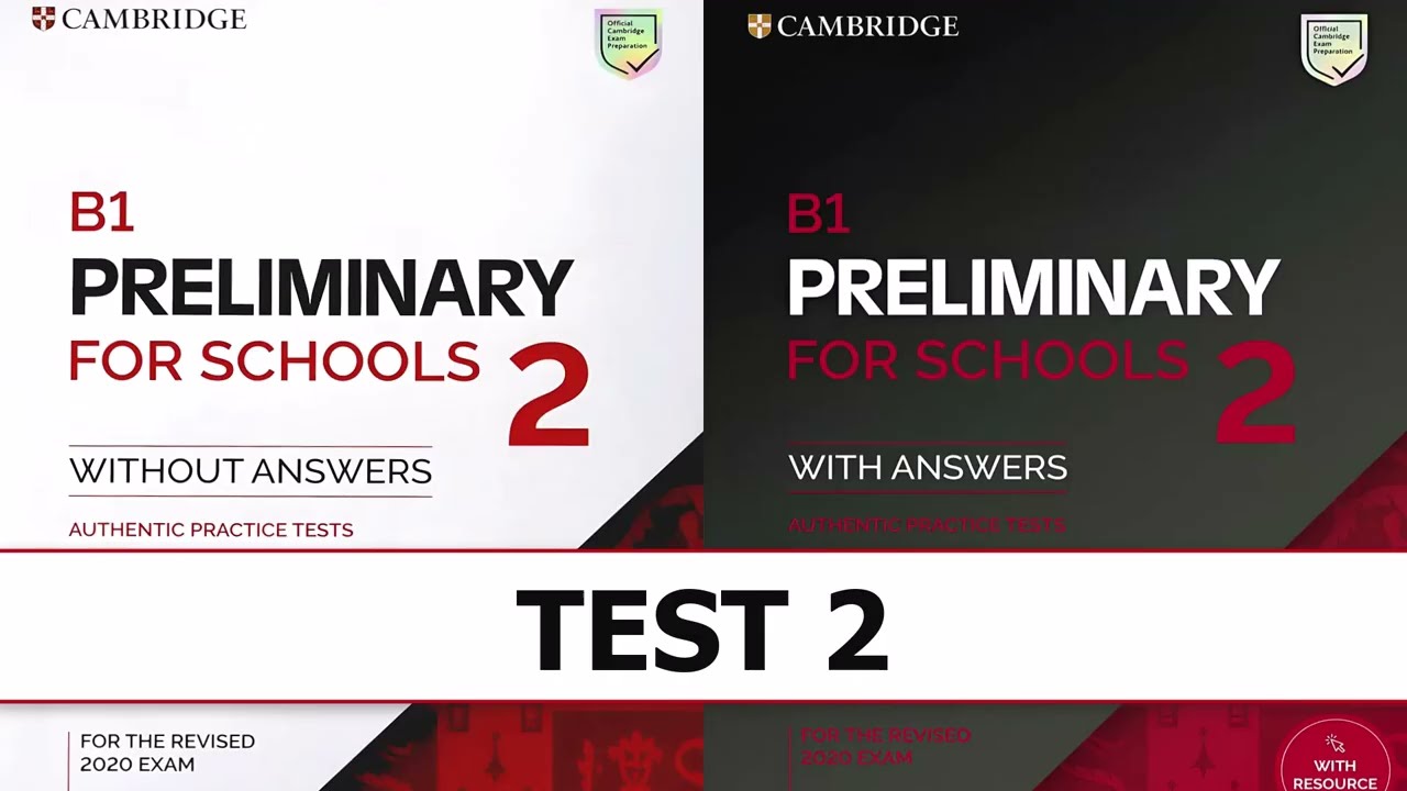 PET  Preliminary for Schools 2 Tests 2
