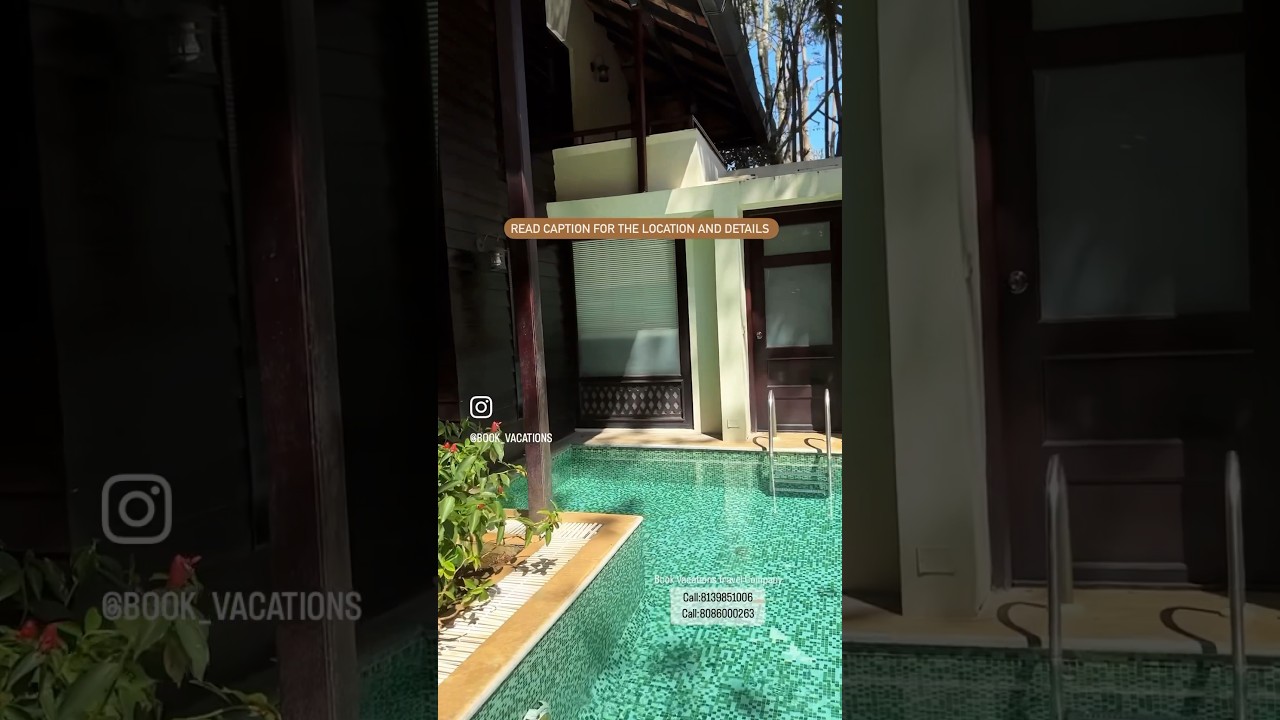 LUXURY PRIVATE POOL VILLA AT THEKKADY | RESORTS IN THEKKADY | call: 8086000263