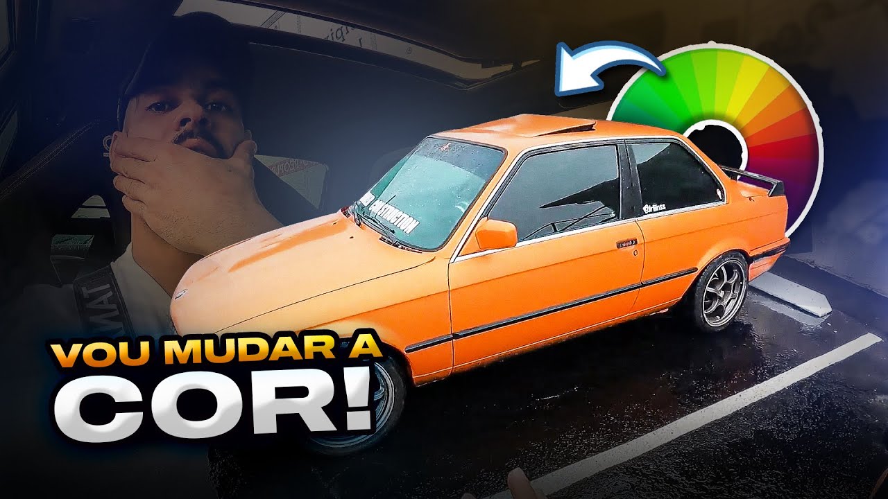 VOU MUDAR A COR DA MINHA BMW TURBO | E30 Build EP 36 - LinsJunior