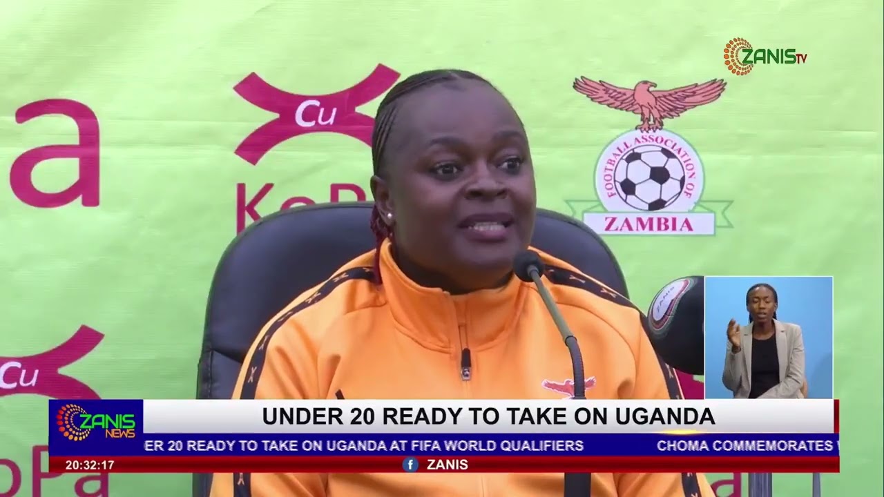ZAMBIA UNDER 20 TAKES ON UGANDA
