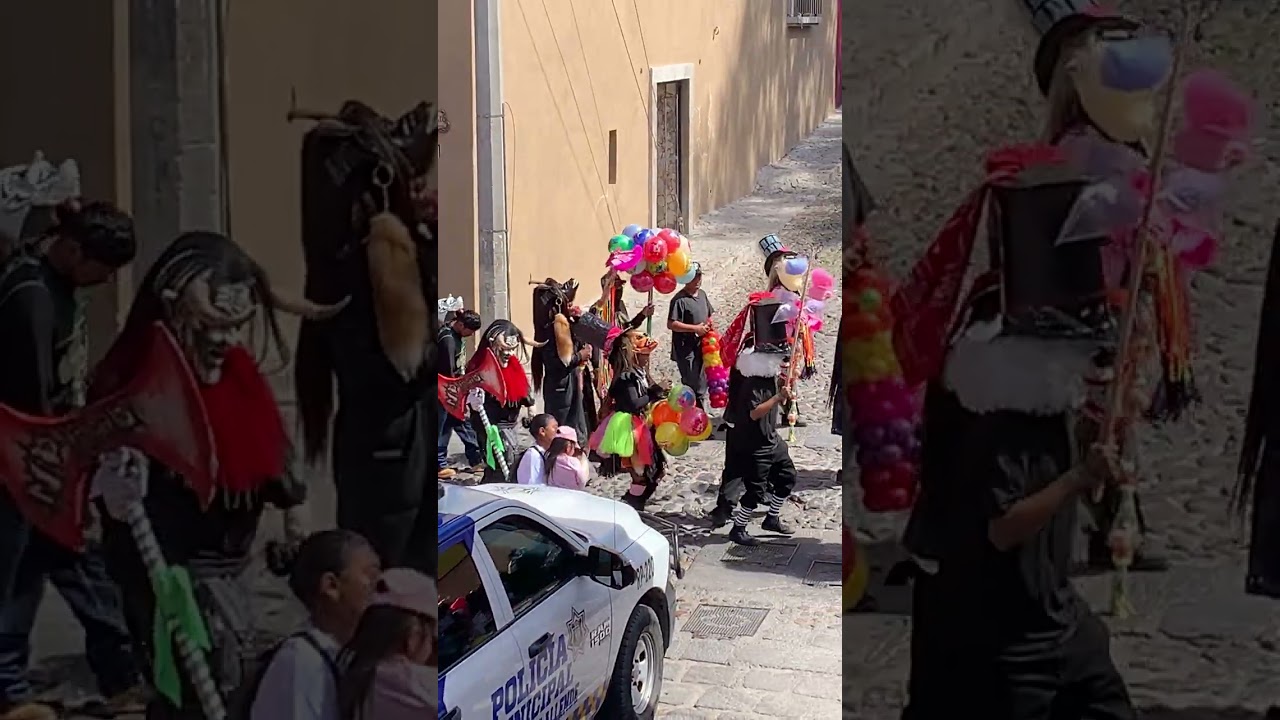 Last parade filmed from my apartment on Indio Triste