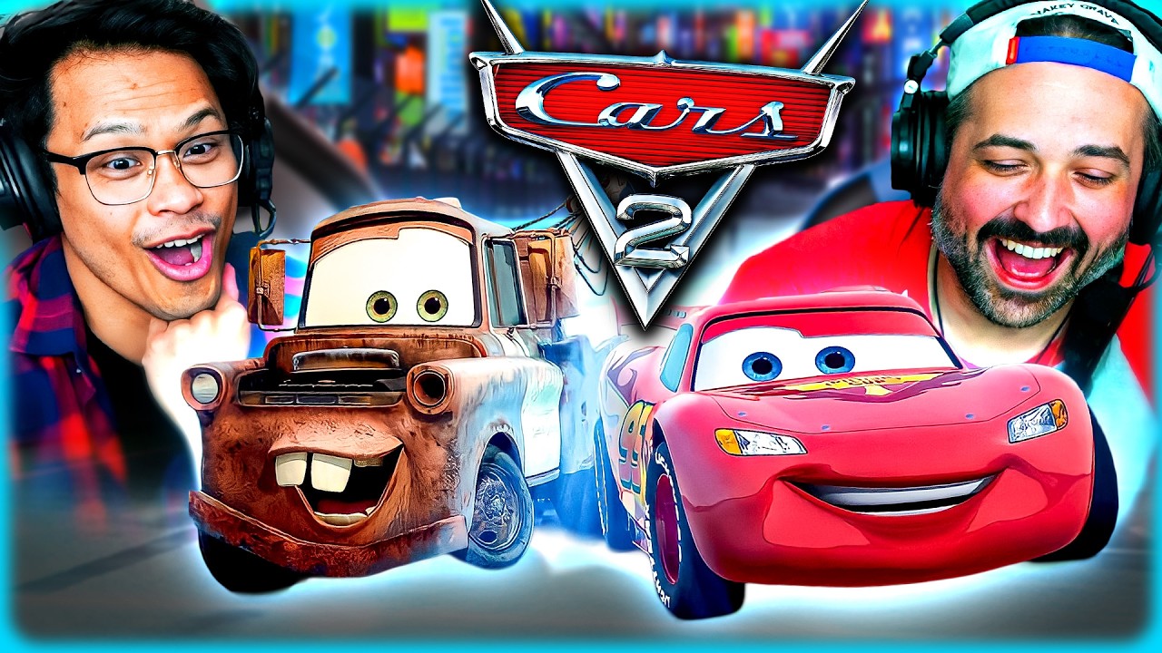 CARS 2 (2011) MOVIE REACTION – THE ACTION IS TOTALLY INSANE! – FIRST TIME WATCHING – REVIEW