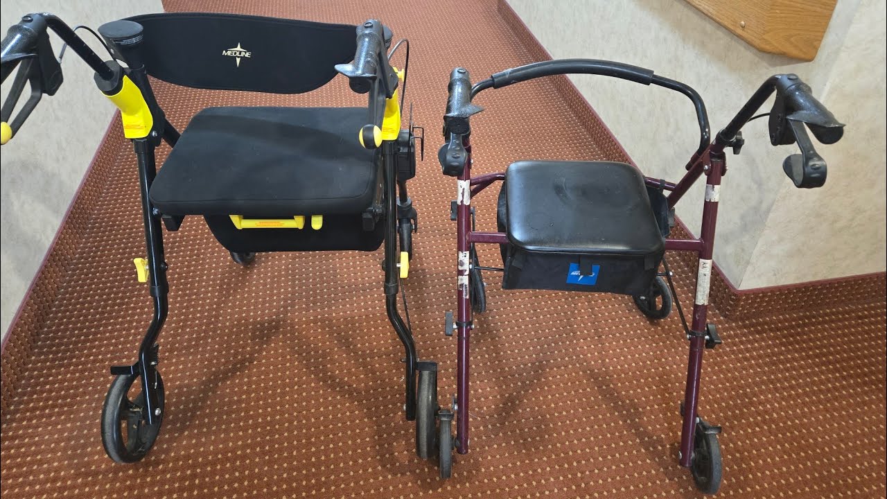 Compare MedLine Walker Fit For Parkinson, Seniors, MS from PT POV
