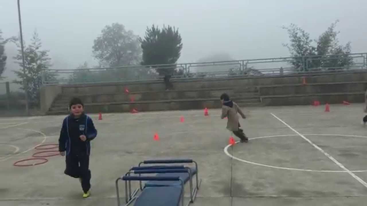 Educacion Fisica Circuito Facil Habilidades Motrices