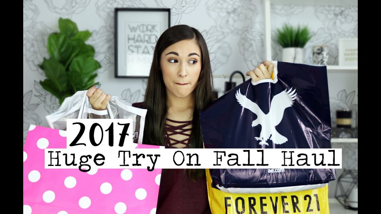 Huge Try On Fall Clothing Haul! || ft. Forever 21, PINK, Alo Yoga & More!