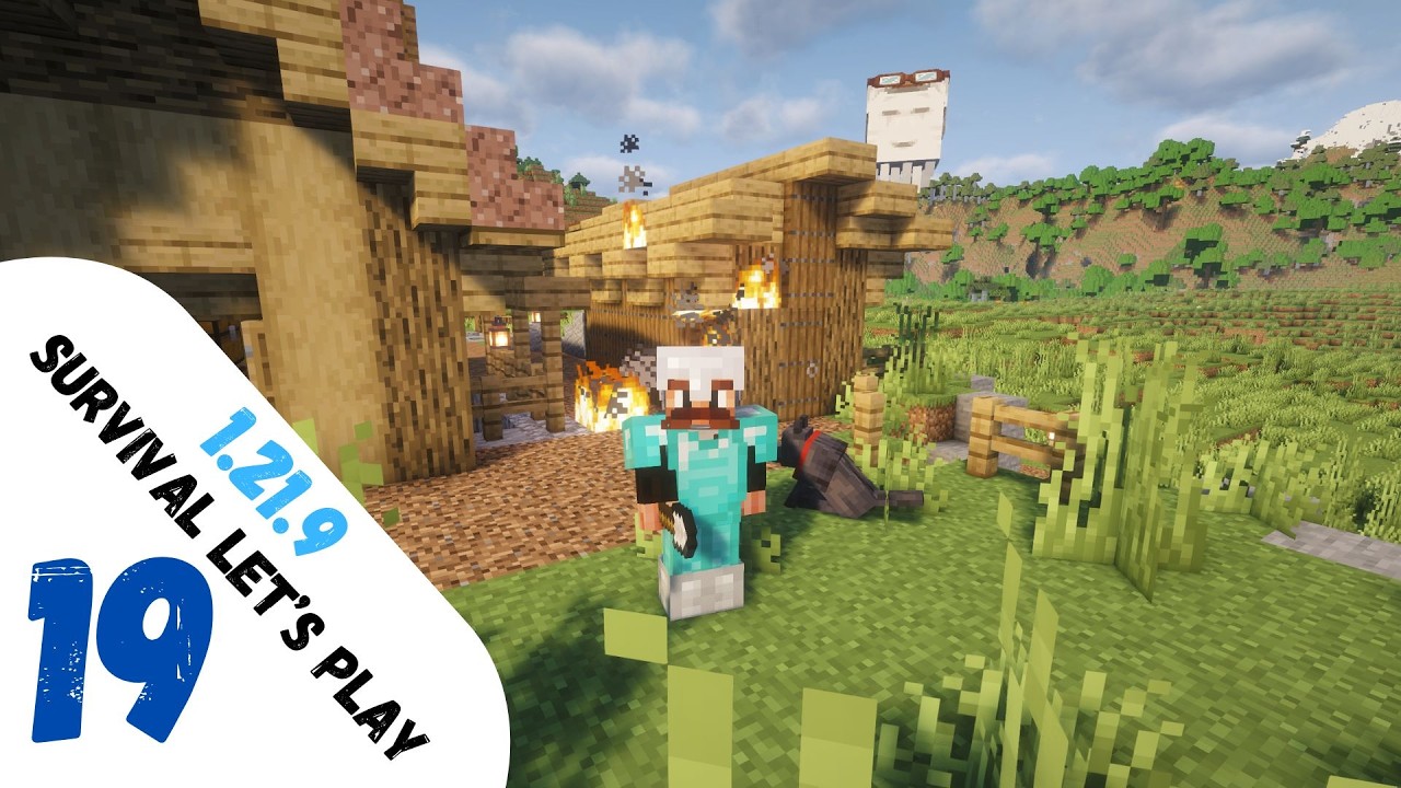 Minecraft 1.21.9 Survival Folge #19 -Brennende Hühner
