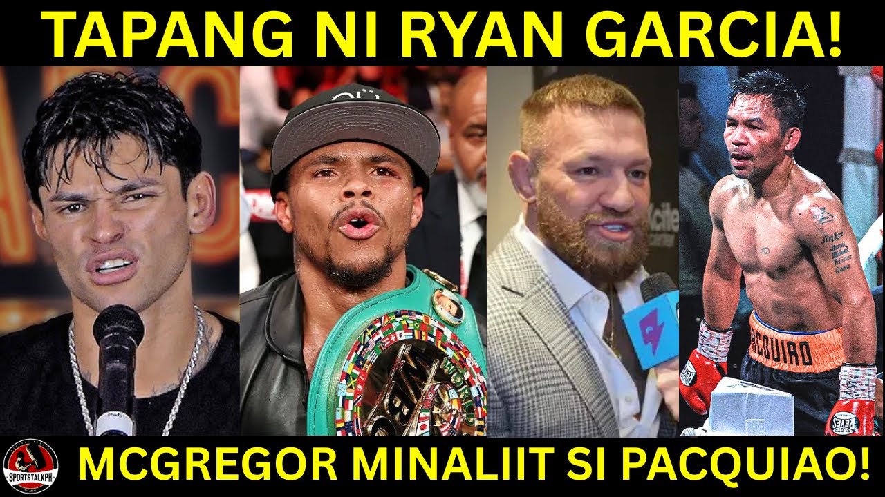 Garcia BABABA ng Dibisyon, PAYAG sa kondisyon ni Shakur | Mcgregor MINALIIT si Pacquiao