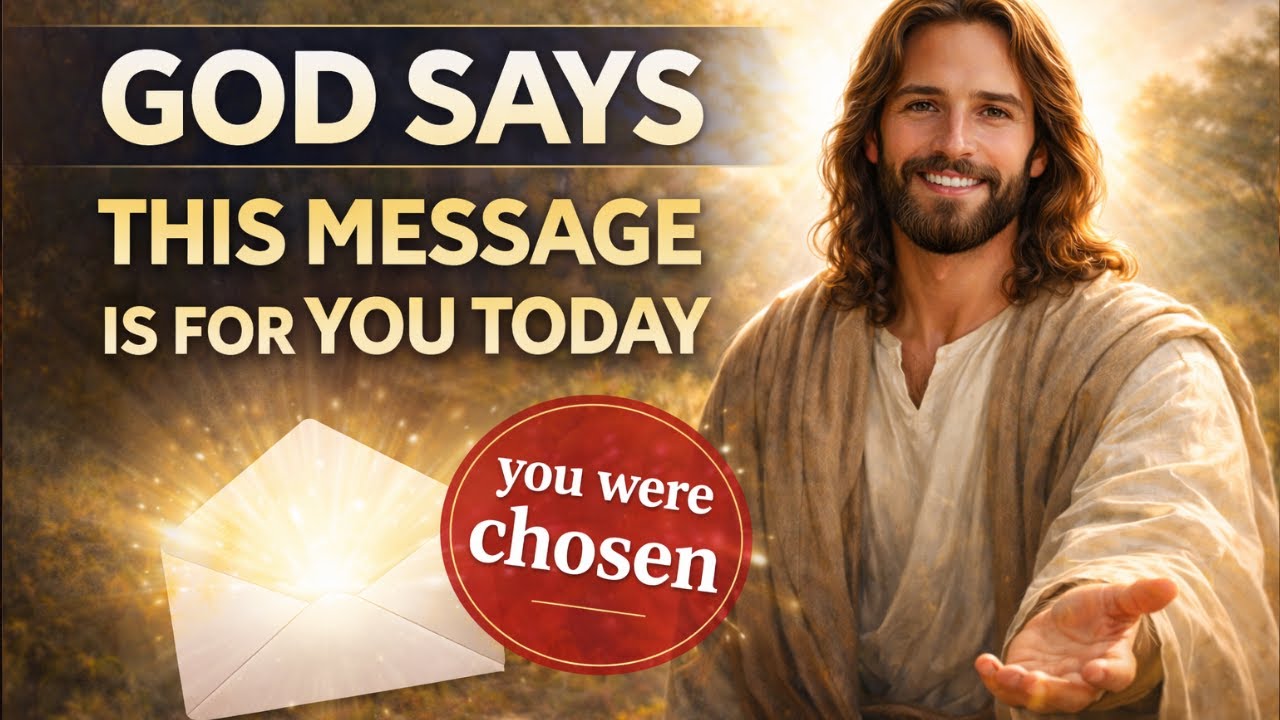 God Says: You Were Chosen to Hear This Today