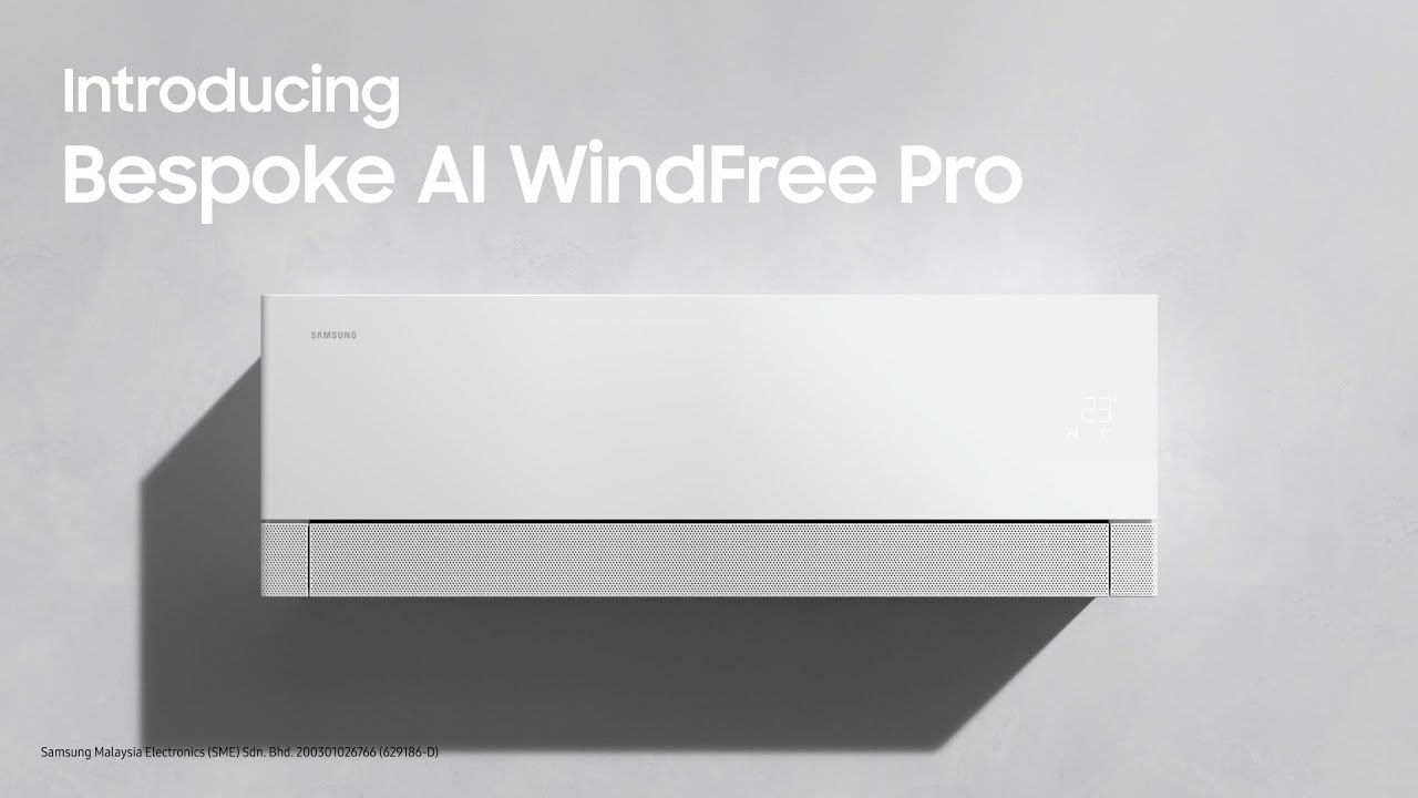 Bespoke AI WindFree Pro | Redesigning the Flow of Air | Samsung