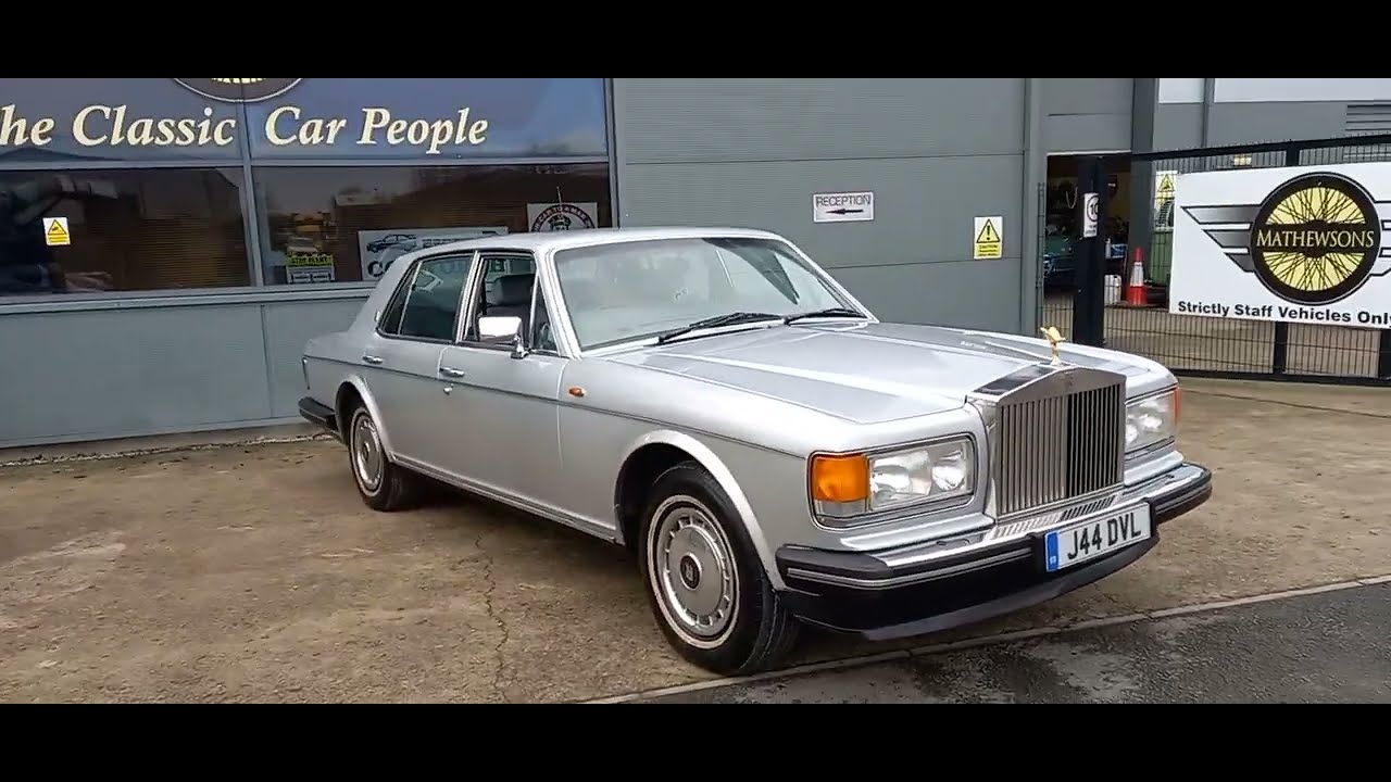 1991 ROLLS ROYCE SILVER SPIRIT II AUTO | MATHEWSONS CLASSIC CARS | 4 & 5 FEBRUARY 2022