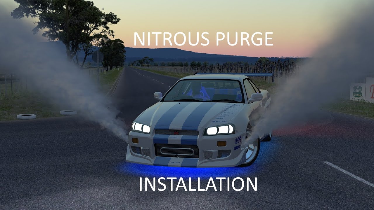 [Tutorial] Assetto Corsa HOW TO INSTALL NITROUS PURGE TO ANY CAR