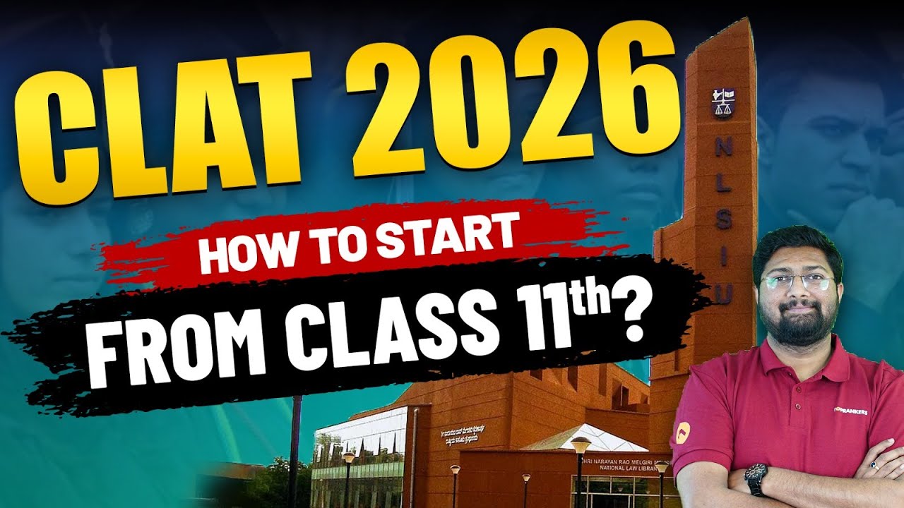 CLAT 2026: How to Start CLAT Preparation from Class 11? | CLAT 2026 Preparation Strategy #clat2026