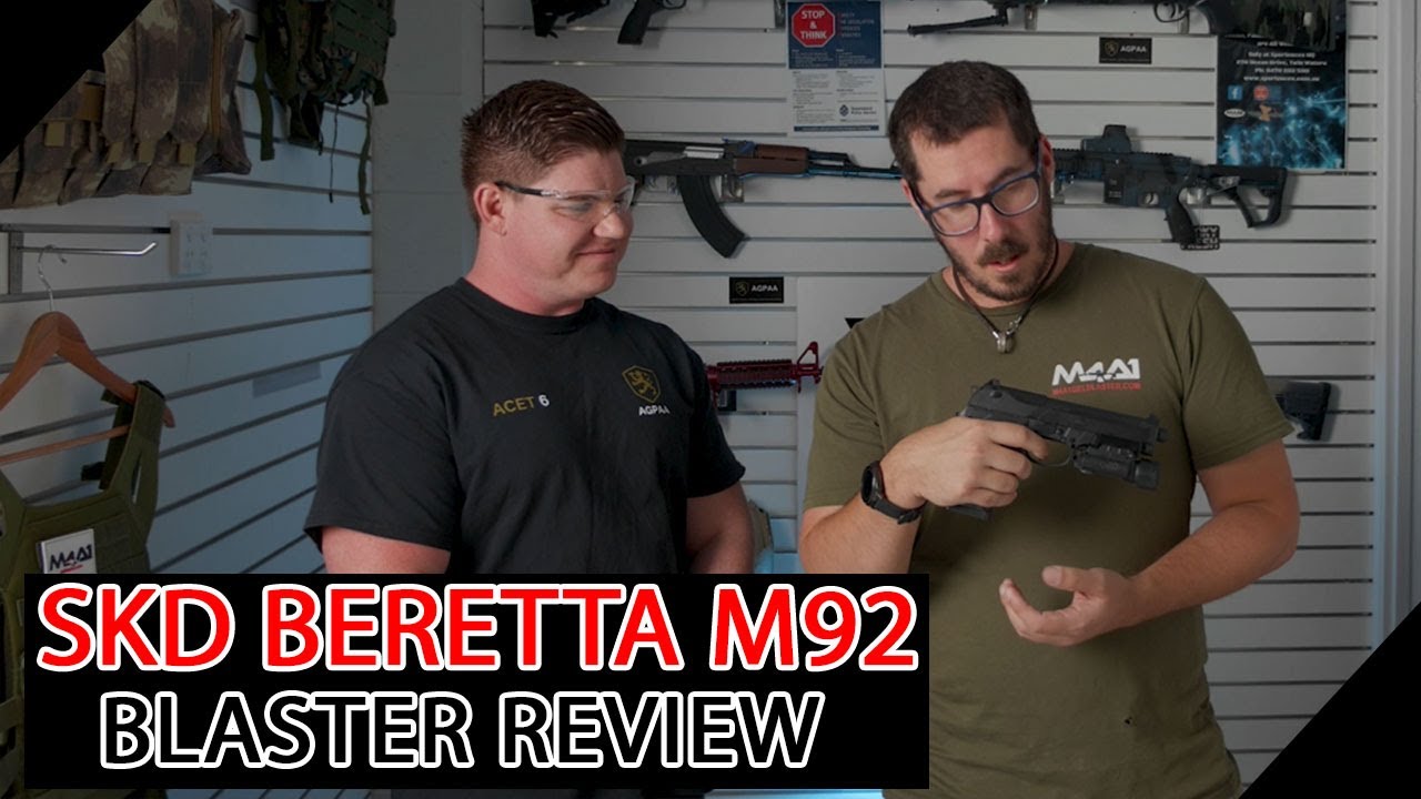 SKD BERETTA M92 Pistol (Blaster Review)