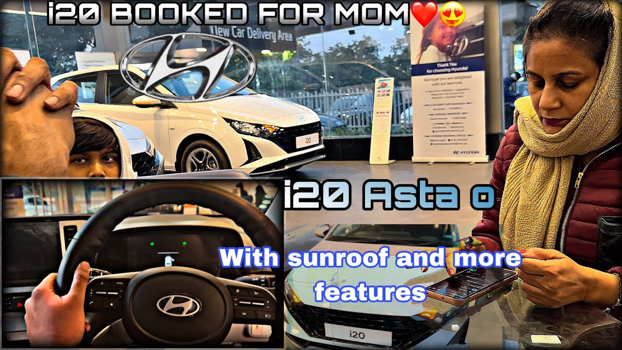 Finally i20 book krli 😍❤️ |ROSHAN HYUNDAI JAIPUR| Mummy ke liye i20 Asta o Automatic🫣🙏 #vlogs #i20