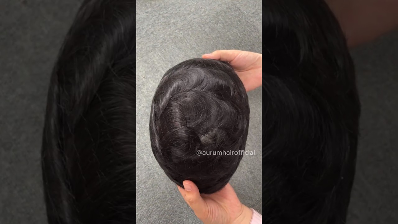 Swiss Lace Toupee✨👏👏 #hairloss #hair #hairstyle #wigs #hairline #hairtok #topper #toupee #shorts