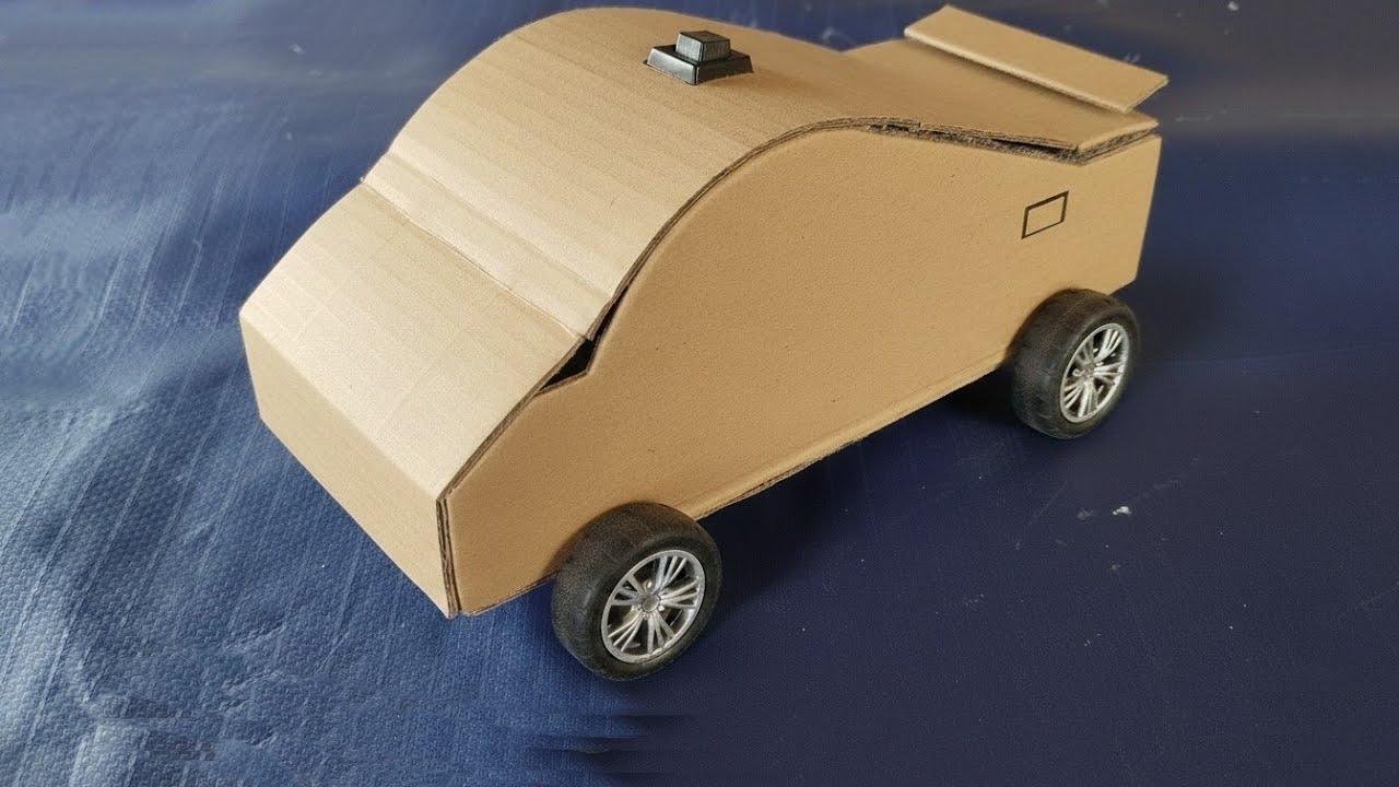 how to make a cardboard sport car at home easy removing 3.7v battery