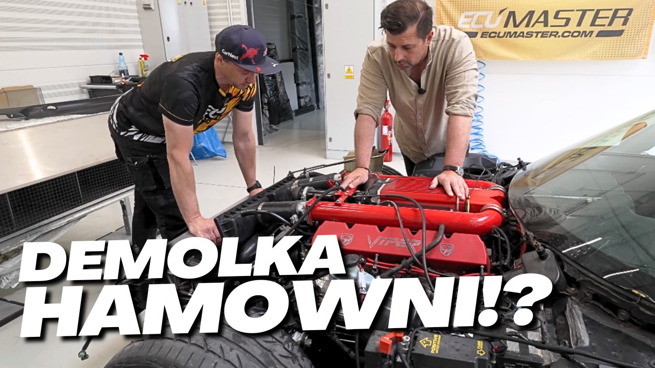 VIPER GTS ROZNI&Oacute;SŁ HAMOWNIE ECUMASTER! 😱