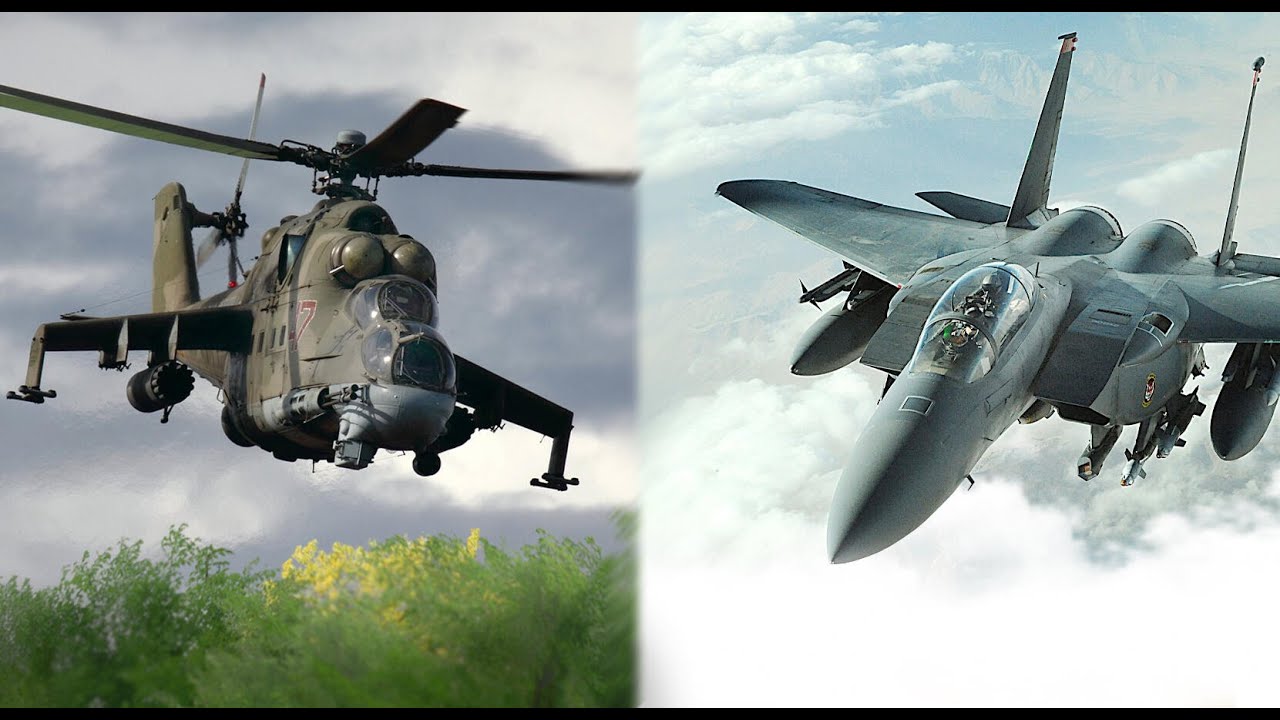 F15 נגד מסוק קרב: מי ישרוד את המפגש?